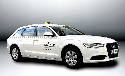 150 vozů Audi A6 v provedení limuzína a kombi pro novou taxislužbu TICK TACK