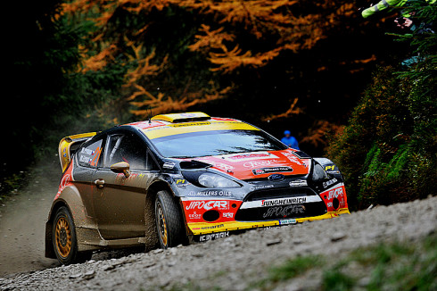 Martin Prokop na Ford Fiestě RS WRC šestý na Wales Rally GB, posledním závodu Mistrovství světa v rally roku 2013
