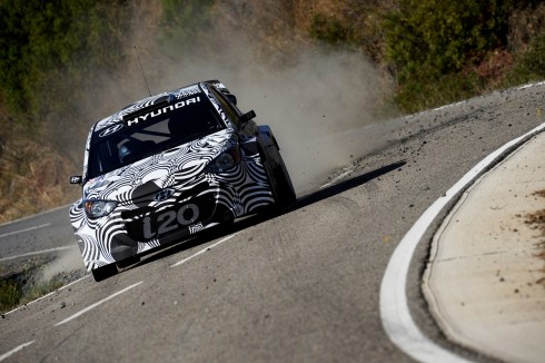 Hyundai i20 WRC October Asphalt Test 1