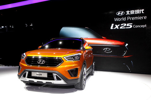 Společnost Hyundai Motor Company představila koncept modelu ix25 na mezinárodním autosalonu v Pekingu