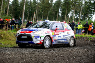 Autoperiskop.cz  – Výjimečný pohled na auta - Martin Koči a Lukáš Kostka s Citroënem DS3 R3T o víkendu na vynikajícím druhém místě ve Wales Rally