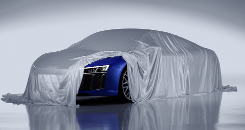 Audi zeigt Laser-Scheinwerfer des neuen R8
