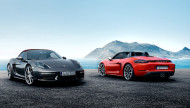 Autoperiskop.cz  – Výjimečný pohled na auta - Nový roadster se čtyřválcovými motory uprostřed: Porsche 718 Boxster: O 35 koní vyšší výkon – o 13 procent menší spotřeba paliva