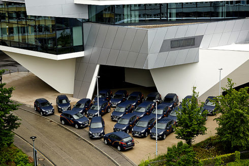 Linde / Hyundai Fahrzeugflottenübergabe in Pullach, 9.6.2016, Foto: Thorsten Jochim