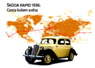 Autoperiskop.cz  – Výjimečný pohled na auta - Před 80 lety kolem světa: Velkolepá jízda modelu ŠKODA RAPID – za 44 dní ujel tým Procházka a Kubias 27 700 km 15 státy 3 kontinentů