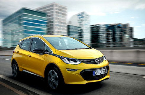 Best in class: The Opel Ampera-e boasts at least 25 percent more range than the closest competitor.