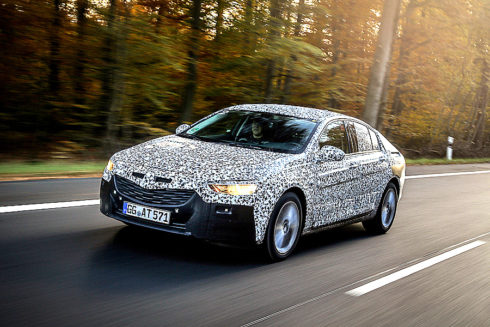 The new flagship: The new Opel Insignia makes its debut in 2017 as a sedan named Grand Sport.