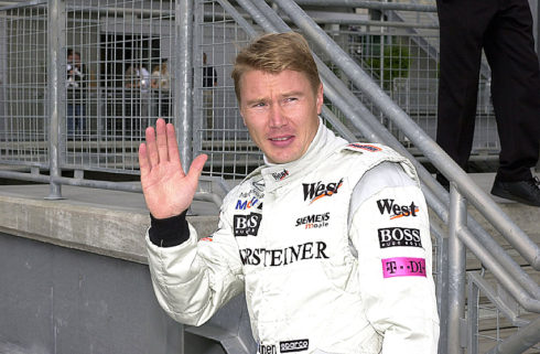 AUTO - F1 2001 - USA 010930 - INDIANAPOLIS - PHOTO: GILLES LEVENT / DPPI N! 3 MIKA HAKKINEN (FIN) / MC LAREN - MERCEDES - AMBIANCE - PORTRAIT - RETIREMENT