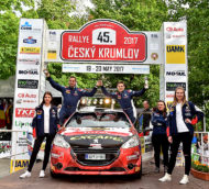 Autoperiskop.cz  – Výjimečný pohled na auta - Peugeoty 208 R2 na Rallye Český Krumlov