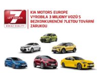 Autoperiskop.cz  – Výjimečný pohled na auta - Tři miliony vozů Kia v Evropě s jedinečnou 7letou zárukou