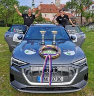 Autoperiskop.cz  – Výjimečný pohled na auta - Elektrické SUV Audi e-tron ovládlo Czech New Energies Rallye 2019 v Českém Krumlově