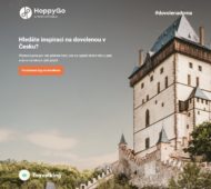 Autoperiskop.cz  – Výjimečný pohled na auta - HoppyGo představuje vlastní cestovatelský bedekr. Uživatelům pomůže s výběrem dovolených a výletů po celé ČR
