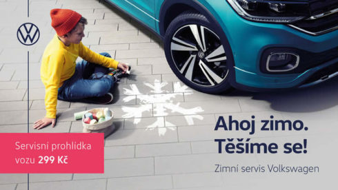 Zimní servis Volkswagen: Ahoj zimo. Těšíme se!