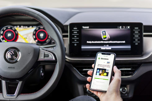 ŠKODA AUTO rozšiřuje své služby konektivity o nabídky podle aktuální polohy auta