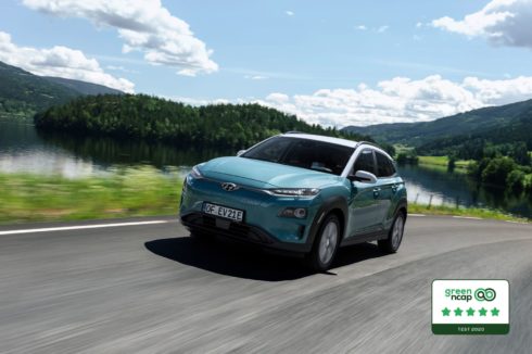 Hyundai Kona Electric získal pět hvězdiček v testech Green NCAP