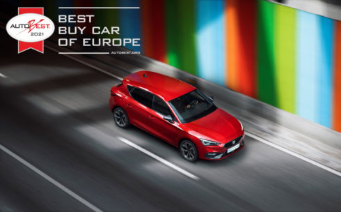 „Best Buy Car of Europe 2021“: zcela nový SEAT Leon získal ocenění AUTOBEST 2021