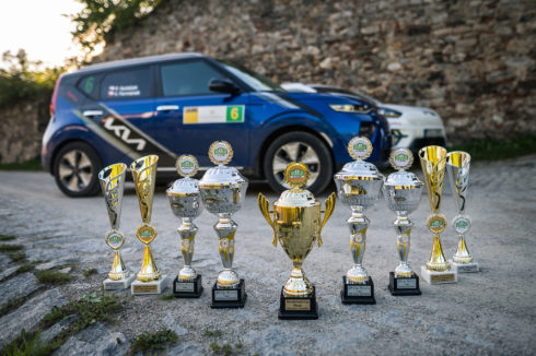 Kia dominovala v 9. Czech New Energies Rallye
