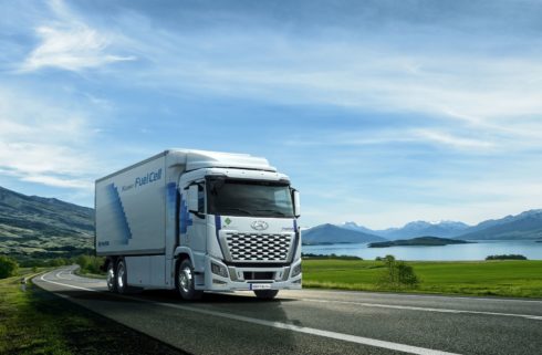 Hyundai v Německu uvádí do provozu těžká nákladní vozidla XCIENT Fuel Cell