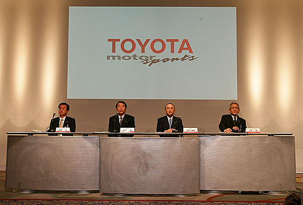 Plánované aktivity firmy Toyota v motoristickém sportu pro rok 2007