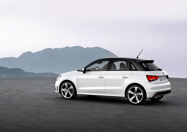 Audi rozšíří začátkem roku 2012 rodinu modelů A1 o pětidveřovou variantu A1 Sportback