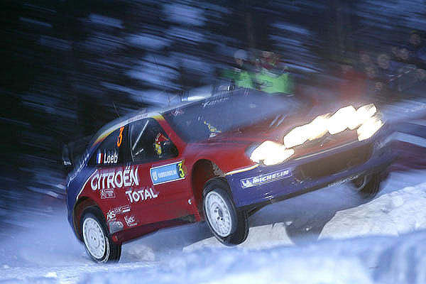 Švédská Rallye - Loeb a Citroën píší historii.