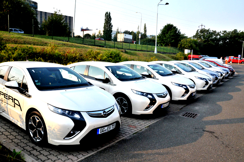 Opel Ampera: 97,3 km pouze na elektřinu na AMPERA CZ PRESS RALLY!