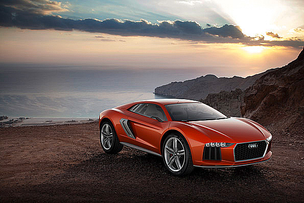 Dynamika v nové podobě: Audi nanuk quattro koncept představen včera na Autosalonu ve Frankfurtu
