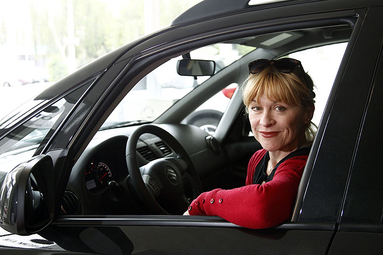 Herečka Dana Batulková se rozhodla používat na svých cestách vůz Suzuki