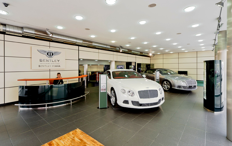 Bentley posiluje svou pozici na středoevropském trhu otevřením zastoupení Bentley Praha