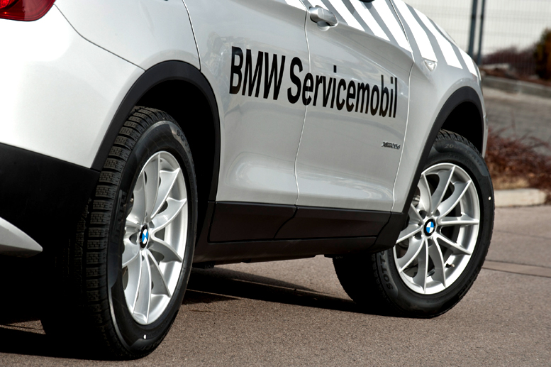 Prémiová asistenční služba BMW Mobile Care je nyní rozšířena o nová výjezdová vozidla BMW Servicemobil