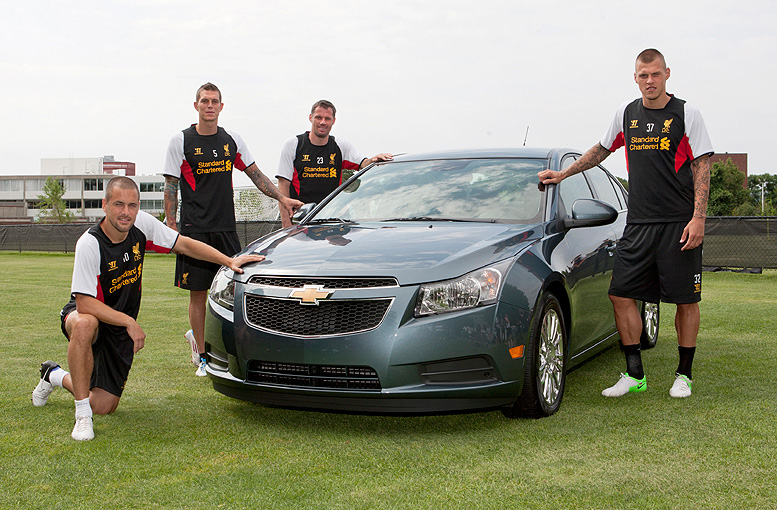 Chevrolet se stává oficiálním automobilovým partnerem Liverpool FC