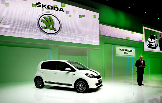 ŠKODA ve výstavní premiéře včera představila pětidveřovou verzi subkompaktního vozu Citigo