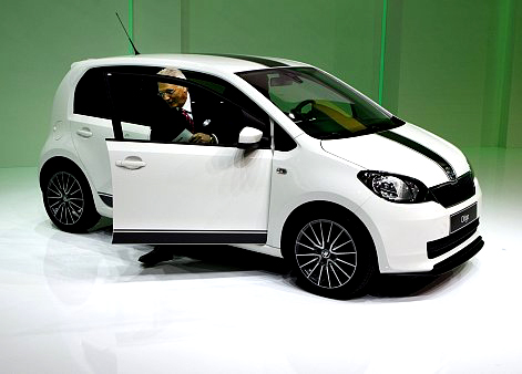 ŠKODA ve výstavní premiéře včera představila pětidveřovou verzi subkompaktního vozu Citigo