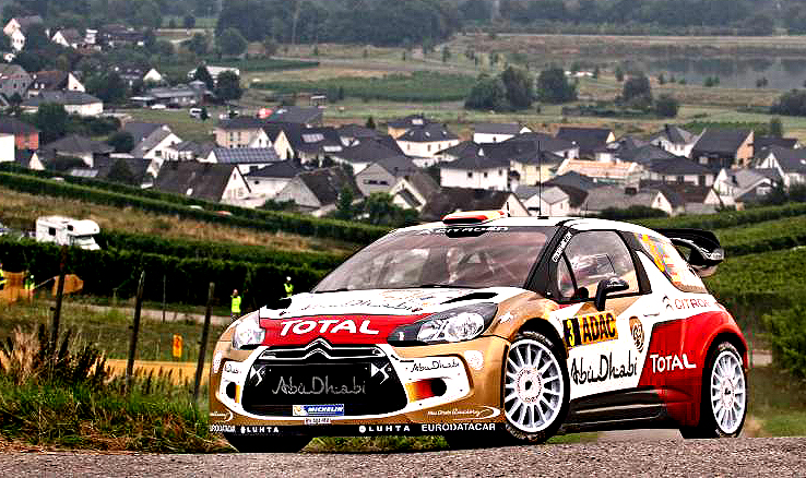 Dani Sordo - premiérové vítězství Citroenu na Rally Německo (22. - 25. 8. 2013)