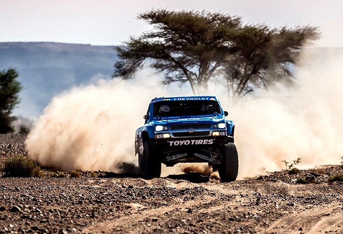 Chevrolet Silverado na Dakar Rally 2013 v Jižní Americe (5. – 20. ledna)