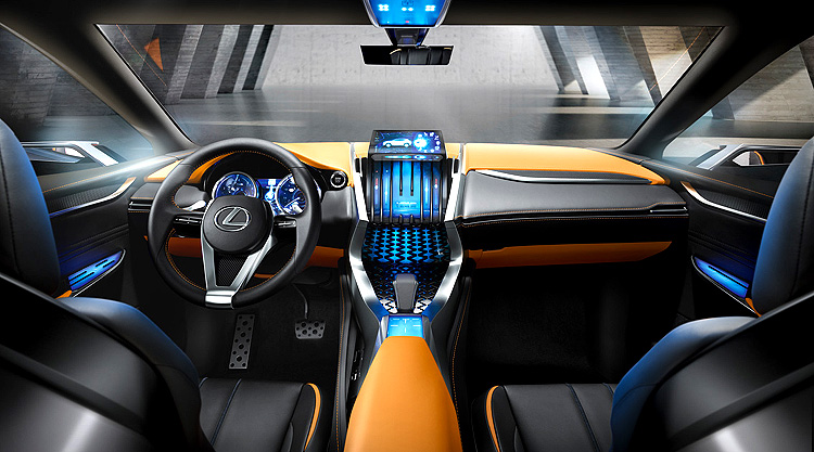 Nový koncept crossoveru Lexus LF-NX ve světové premiéře 10. září na mezinárodním autosalonu ve Frankfurtu