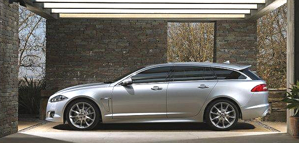 Jaguar v Ženevě 6. března představí luxusní pětimístné kombi Jaguar XF Sportbrake