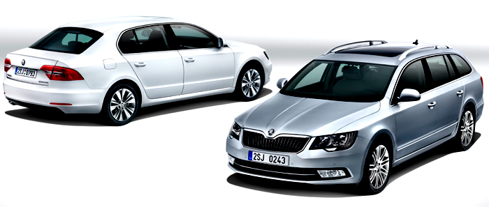 Již dnes lze v České republice modernizovaný model ŠKODA Superb objednat, prodej bude zahájen 29. června 2013.