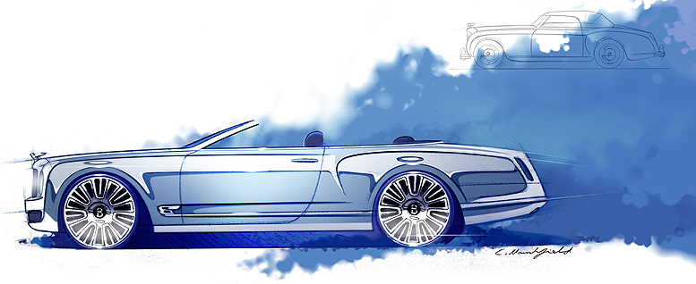 Bentley Mulsanne Convertible Concept – superluxusní kabriolet