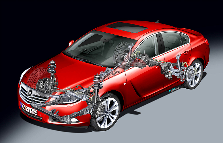 Podvozek SuperSport pro další verze řady Opel Insignia