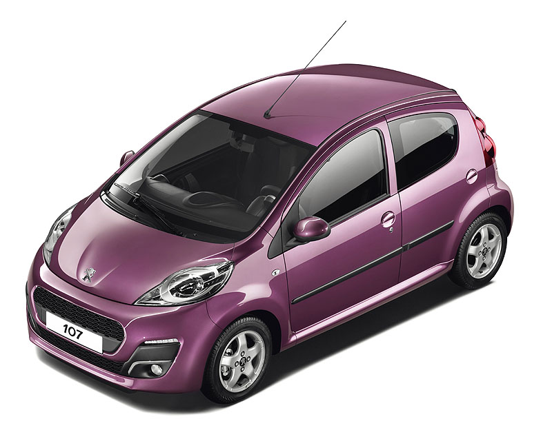 Nový Peugeot 107 představen včera v Praze motoristickým novinářům