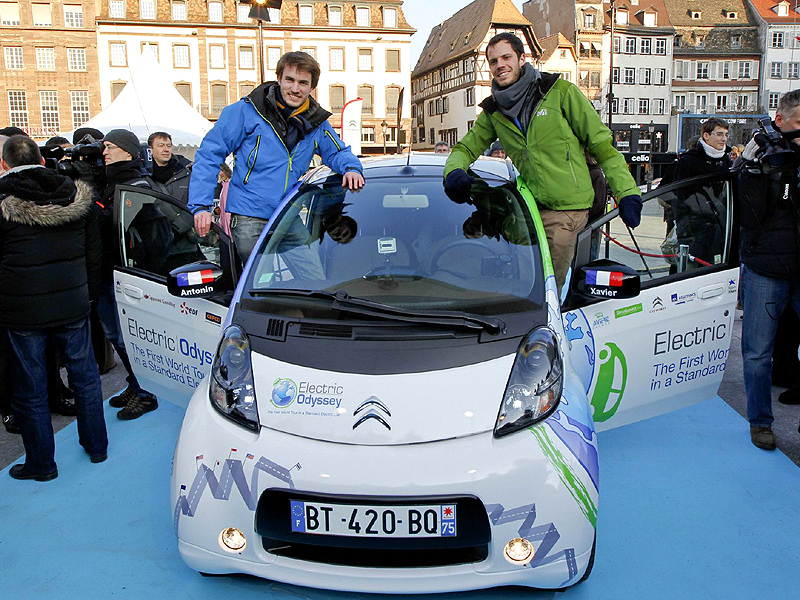 Elektrická Odysea s Citroenem odstartovala!