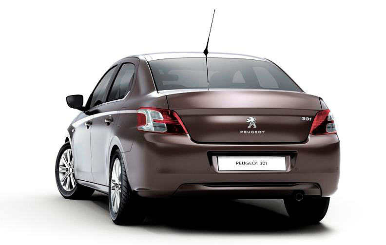 Nový Peugeot 301 - kompaktní čtyřdveřový sedan pro mezinárodní trh