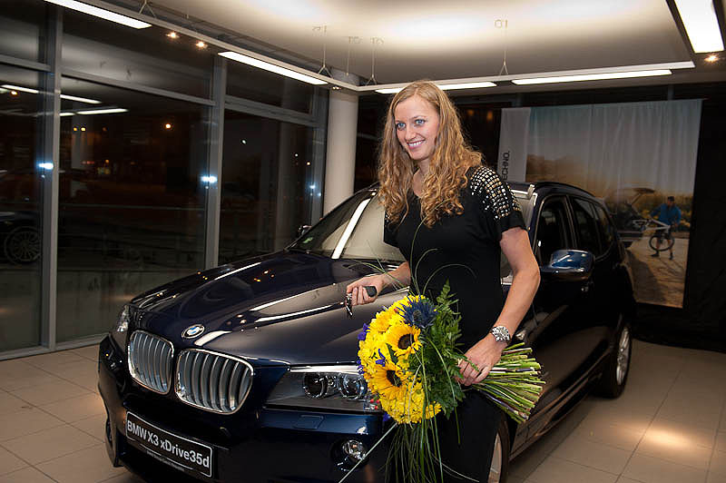 Petra Kvitová si vybrala BMW X3 xDrive 35d