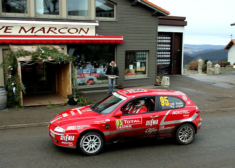 Martin Rada s Alfou Romeo zvítězil na Rallye Monte Carlo ve třídě 8