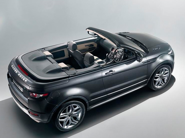 Dech beroucí koncept Range Rover Evoque Convertible se představí již 6. března na Ženevském autosalonu