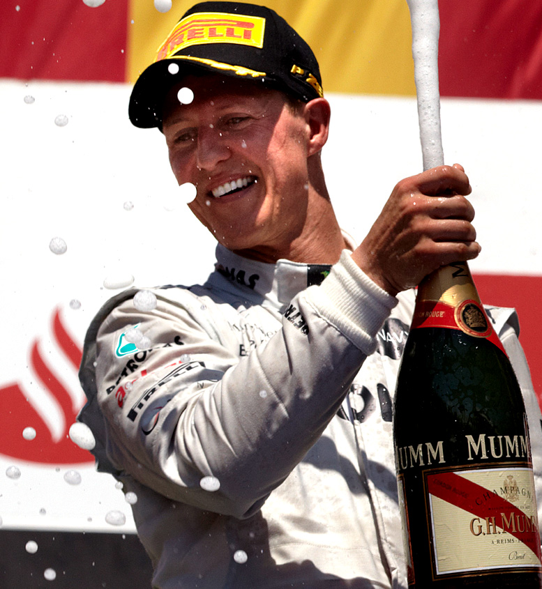 Michael Schumacher přijede do Prahy ve skvělé náladě Michael Schumacher přijede do Prahy ve skvělé náladě