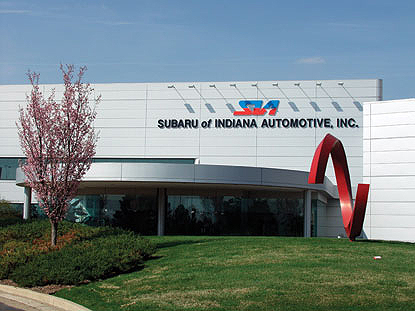 Americký výrobní závod Subaru of Indiana Automotive, Inc. (SIA) slaví 25 let od svého založení