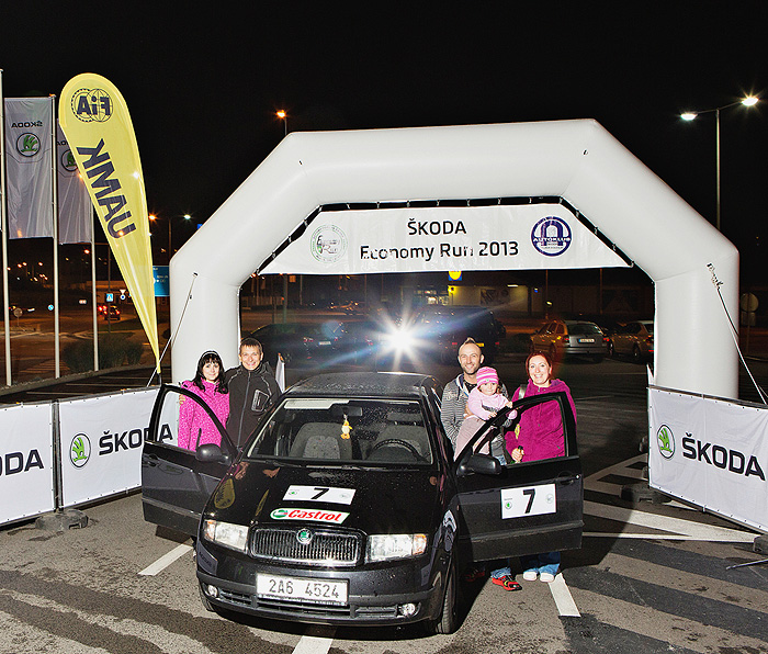 ŠKODA Fabia je vítězným vozem 32. ročníku soutěže ŠKODA Economy Run 2013