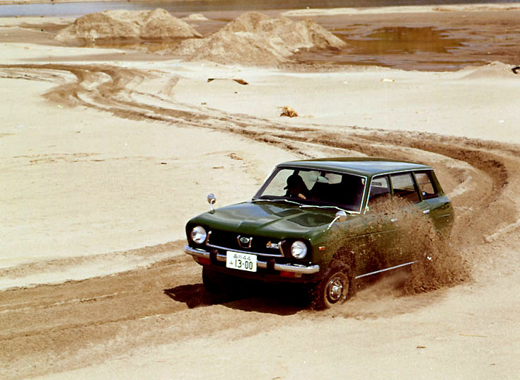 Subaru si připomíná 40. výročí stálého pohonu všech kol (AWD)